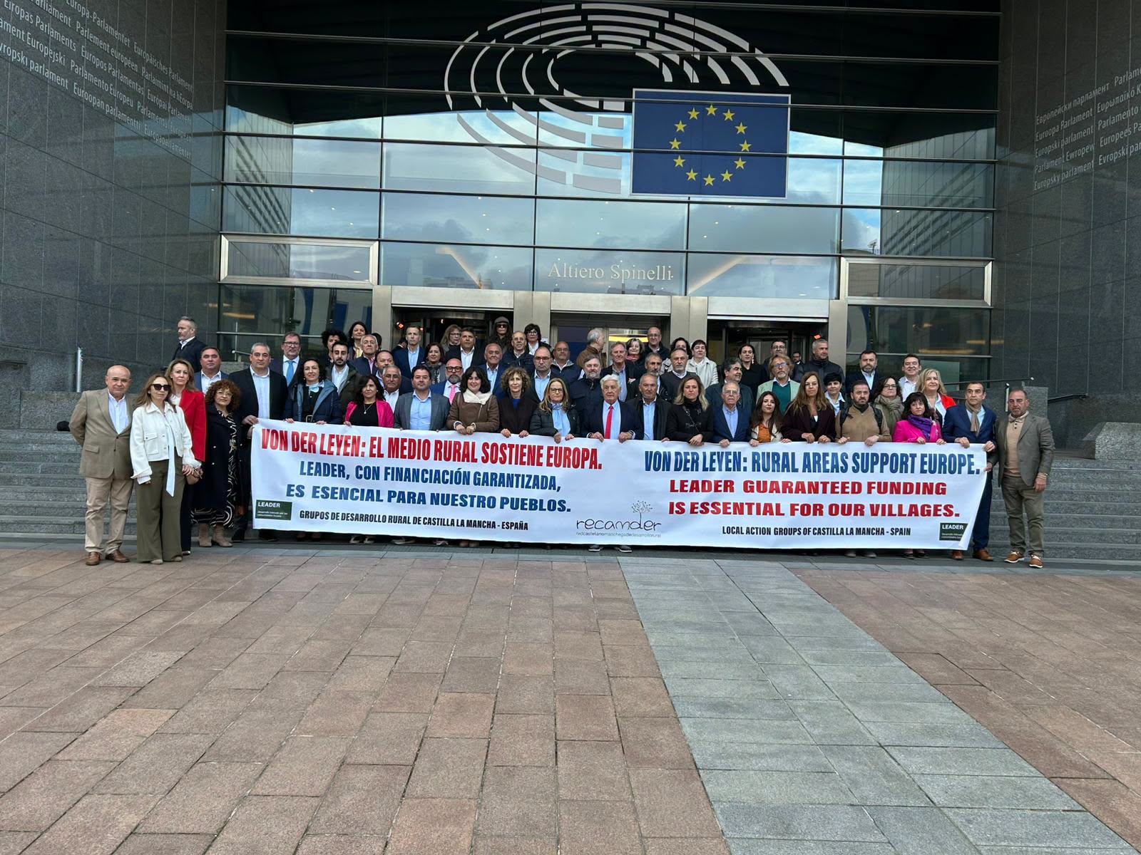 SACAM defiende en Bruselas el futuro de LEADER junto al medio rural de Castilla-La Mancha