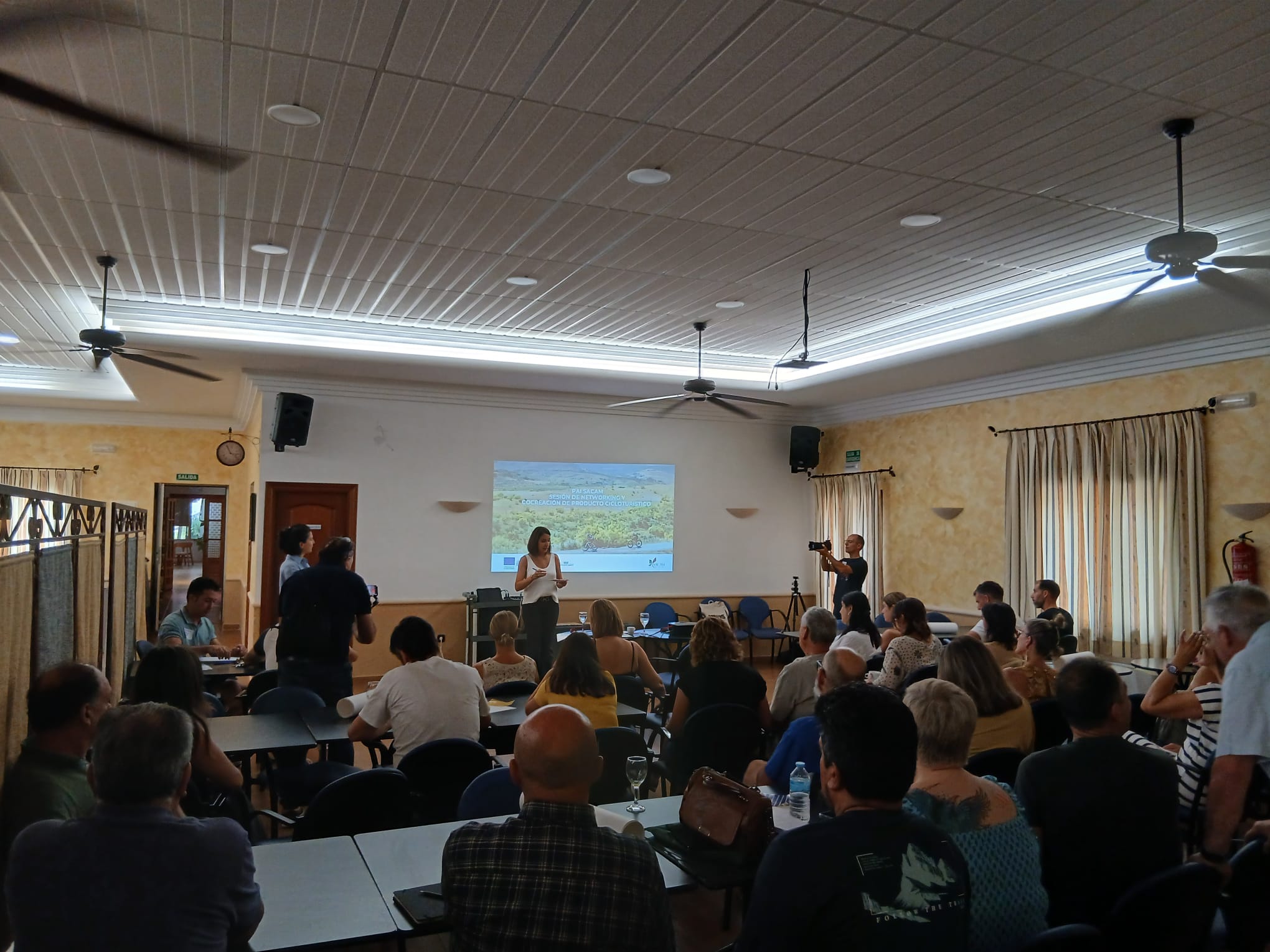 Impulso al cicloturismo en la comarca: SACAM participa en la jornada de cocreación y networking en el Balneario La Esperanza