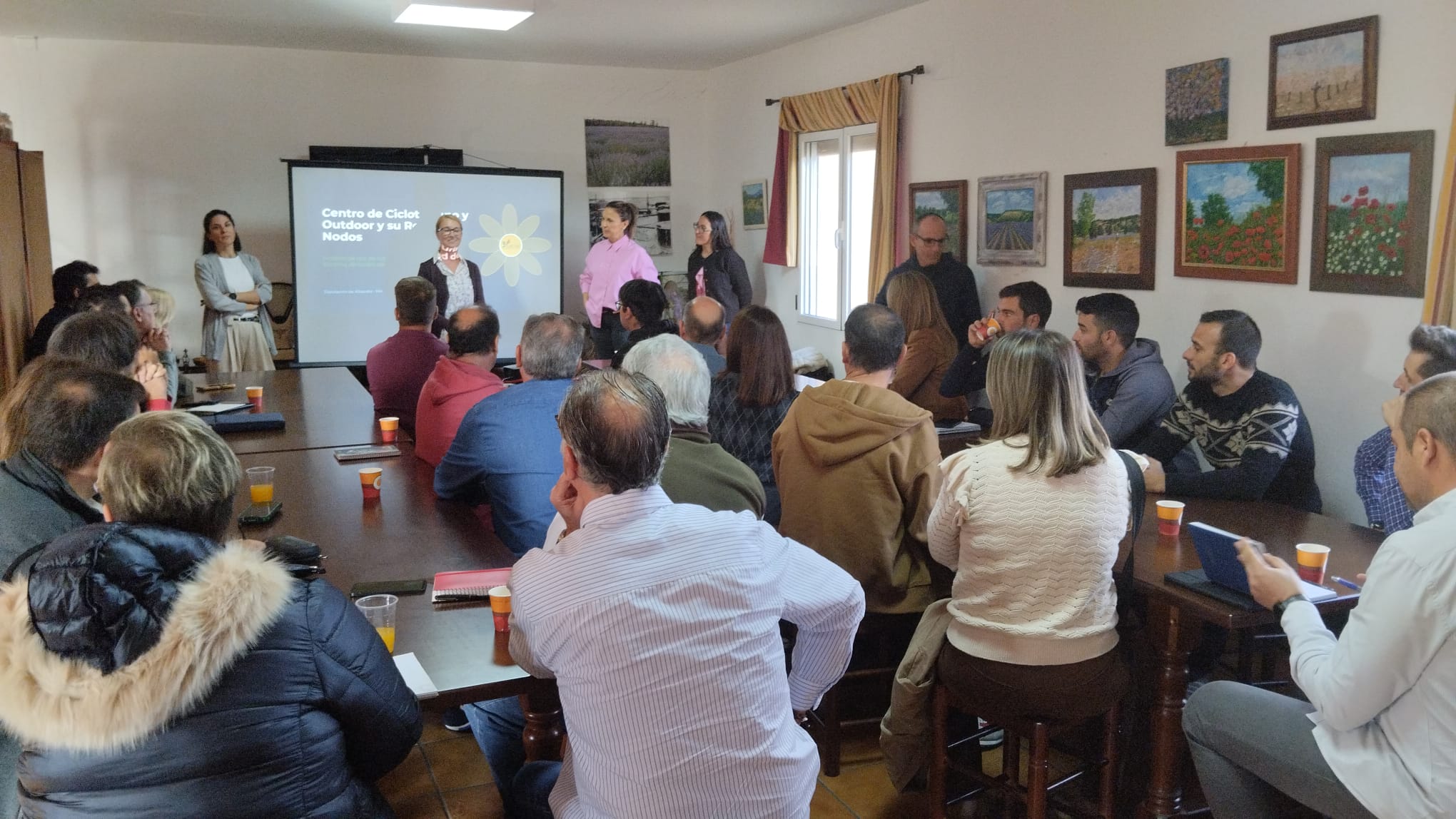 SACAM participa en la jornada de comercialización de cicloturismo celebrada en Ossa de Montiel